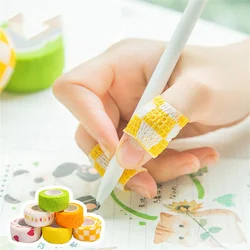 2m Cute Self Adhesive Bandage Adherent Tape For Students Writing Finger Wrap Stretch Stationery School Supplies Pen Holder