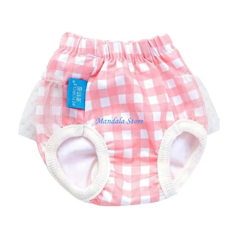 Afbeelding 5: U2JC Vrouwelijke Hond Sanitair Slipje Luier Pantie Puppies Herbruikbare Luiers Periode Shorts
