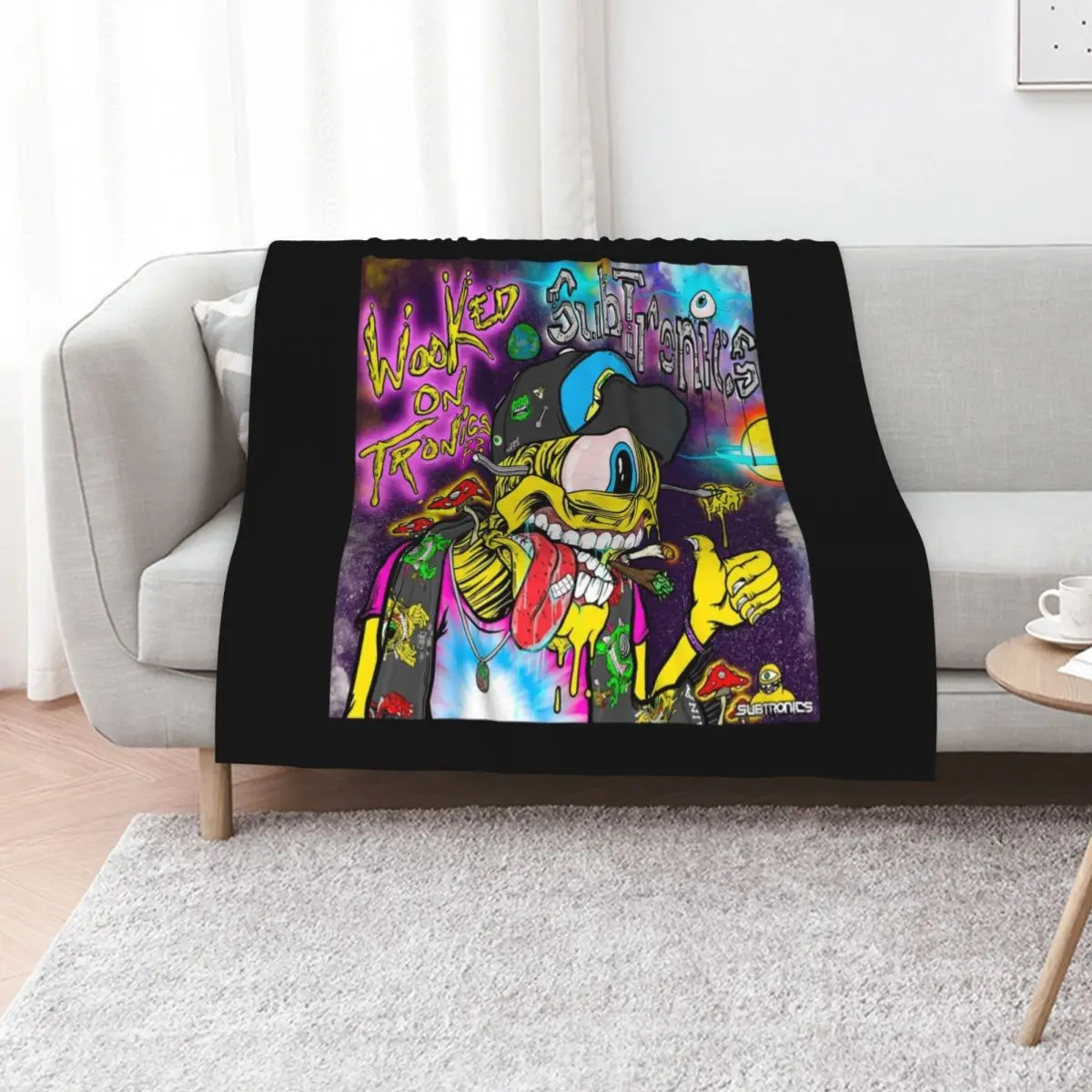 

Subtronics Throw Blanket Blankets For Bed Summer Beddings Decorative Beds Single Blankets