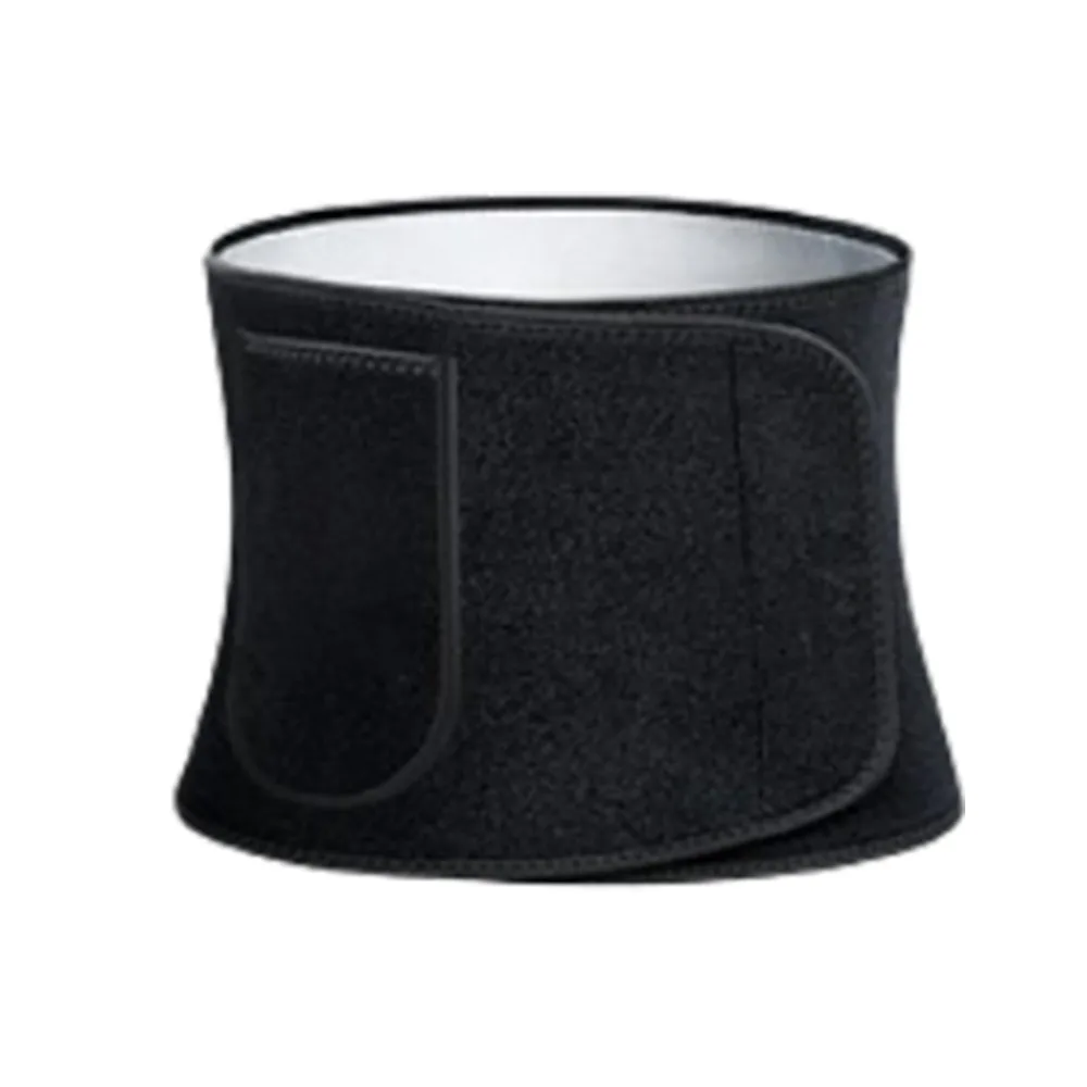 

Sweat-resistant Sports Waist Support Belt Durable Flexible Lumbar Corset Reusable Elastic Women Waist Trimmer Silver Ion Fabric