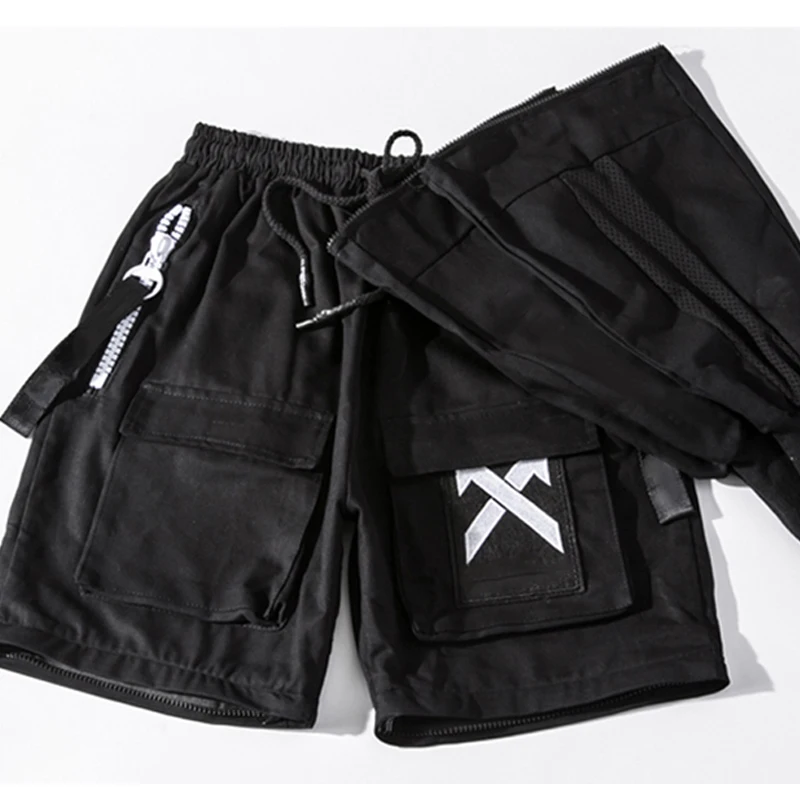 11 BYBB'S DARK Tactical Functional Cargo Pants Men Multi-Pocket Joggers Trousers 2023 Detachable Hip Hop Streetwear Pant Black