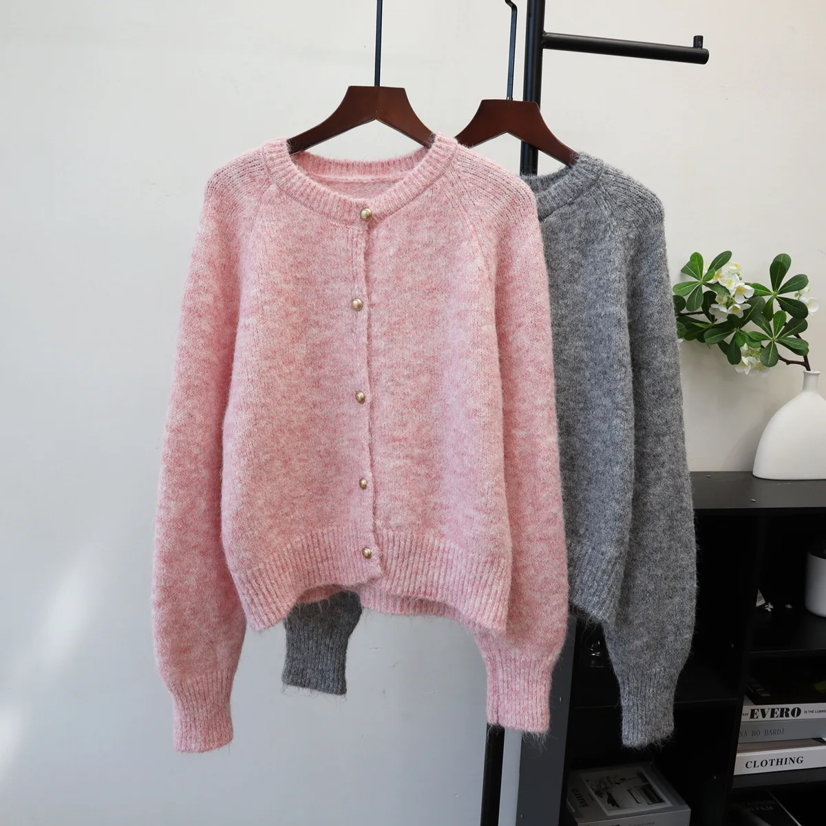 

Кардиган, женские свитера, пальто, куртки с круглым вырезом, джемперы с длинными рукавами Y2k, уличная одежда, элегантная вязка, открытая майка, осень-зима