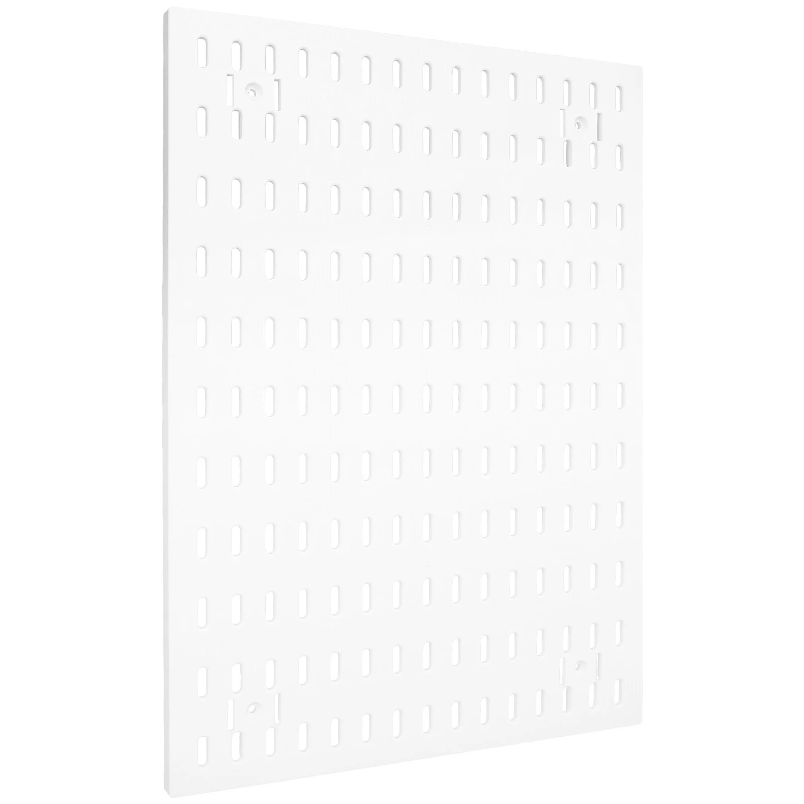 Board Office Wall Peg Rack Organizer Large White Wall Panels Craft Room Wall-mounted 41.5x29.5cm Garage Tool Kit White Plastic