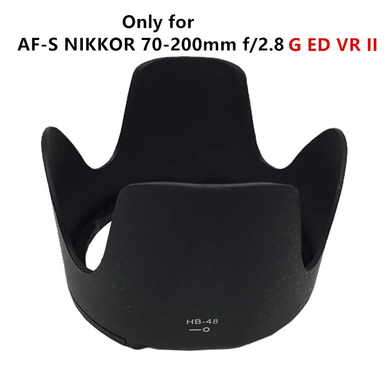 Third Party HB-48 Lens Hood for Nikon AF-S NIKKOR 70-200mm f/2.8G ED VR II /  70-200 f/2.8 G ED VR II HB48