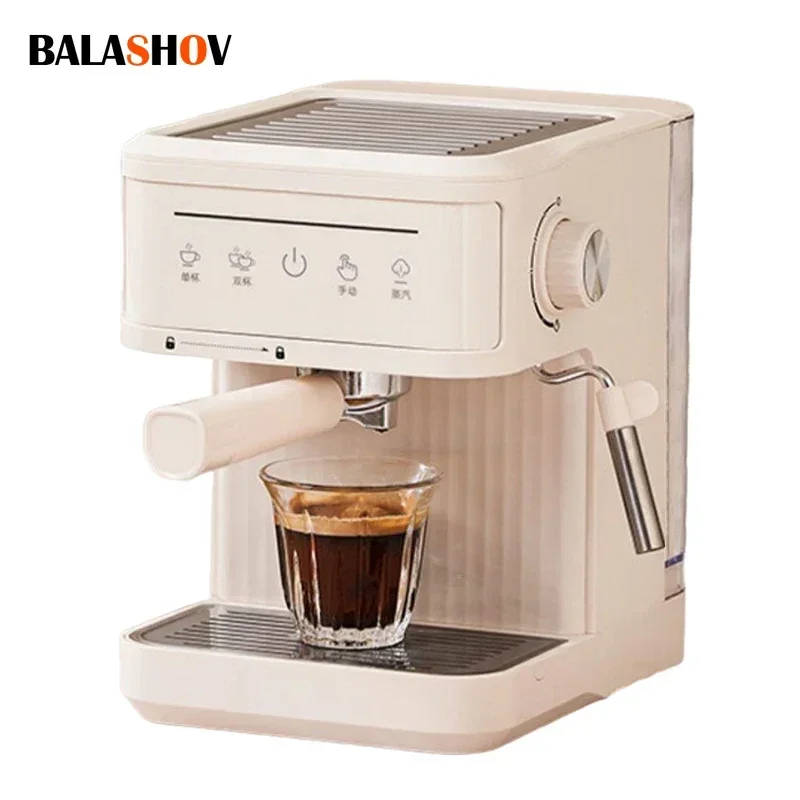 20bar elektrische italienische Kaffee maschinen profession elle Espresso maschine halbautomat ische Milch auf schäumer Cappuccino Latte Maker