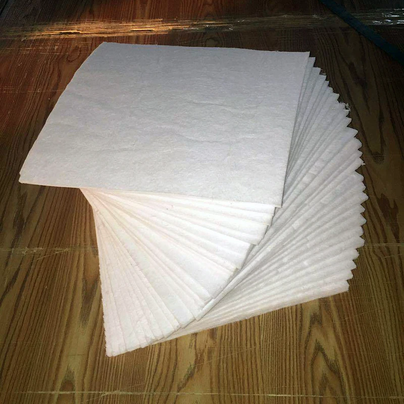 Fogli assorbenti ad olio assorbenti di colore bianco con consegna veloce