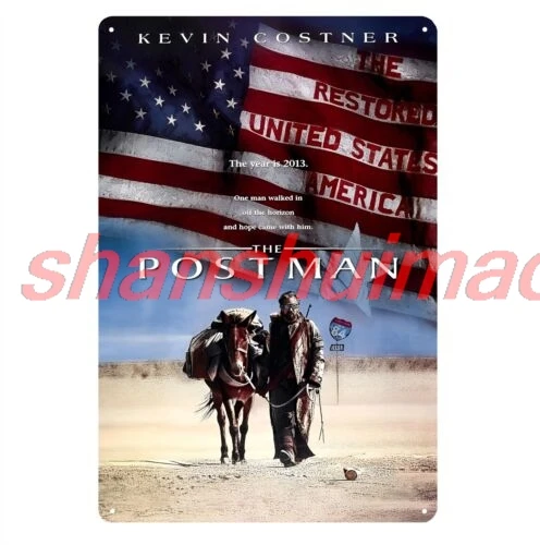 Postman Movie Photo Metal Poster Tin Sign 20x30cm Plaque SHUI