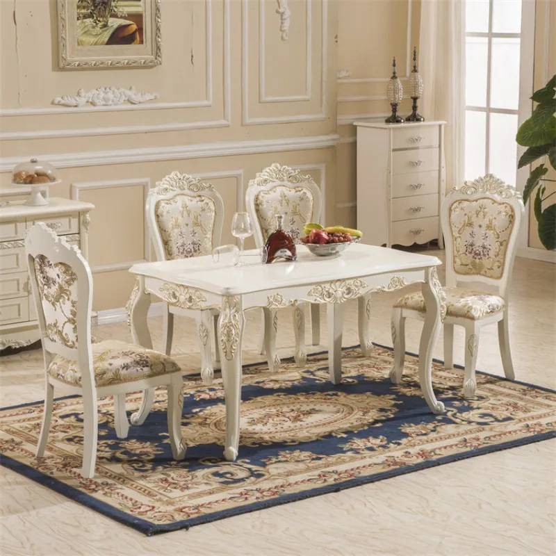 Nordic Modern Dining Table Luxury Chairs Coffee Restaurant Kitchen Dining Table Designerspace Saving Muebles Home Furniture