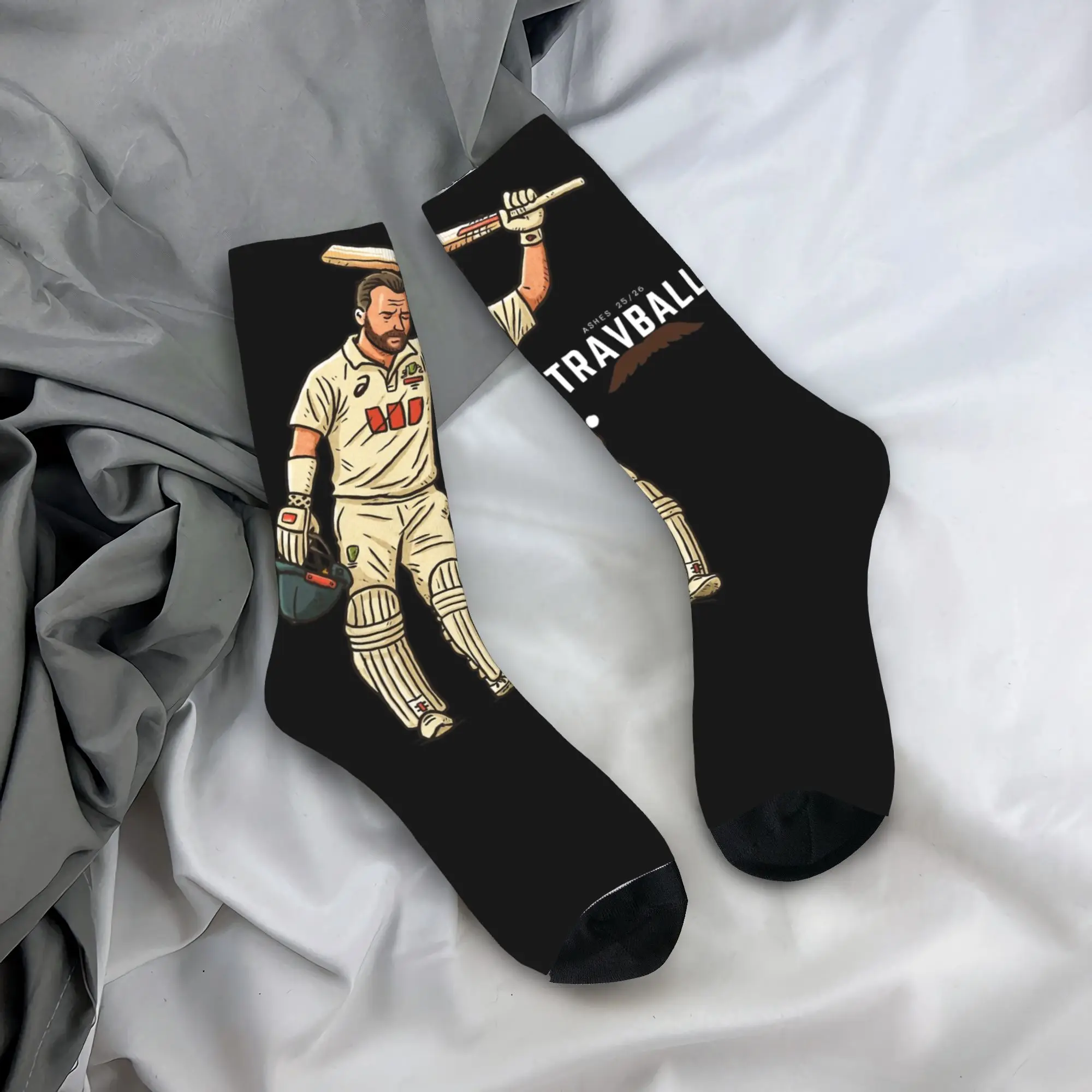 

Носки Travball Travis Head Design Crew, товары для повседневной носки, дышащие носки с принтом