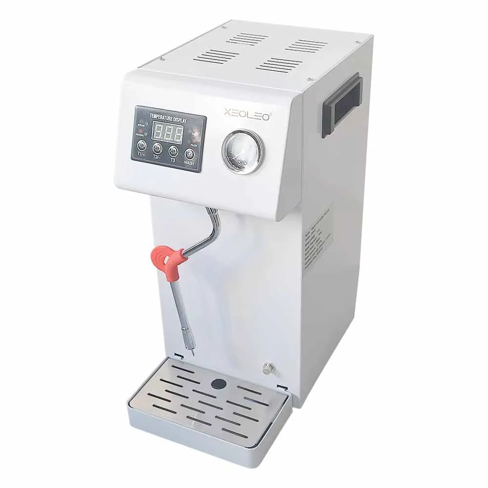 

XEOLEO 2000W Commercial Intelligence Steam Milk Froth Machine 5L Steam Milk Bubble Machine Steam Boiling Water Machine 0.1MPA