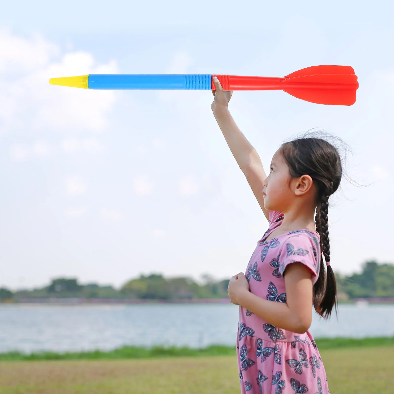 Children's Javelin Training Kids Practice School Athletics Toys Soft Plastic Javelins Equipment Reusable Prop Practicing Supply