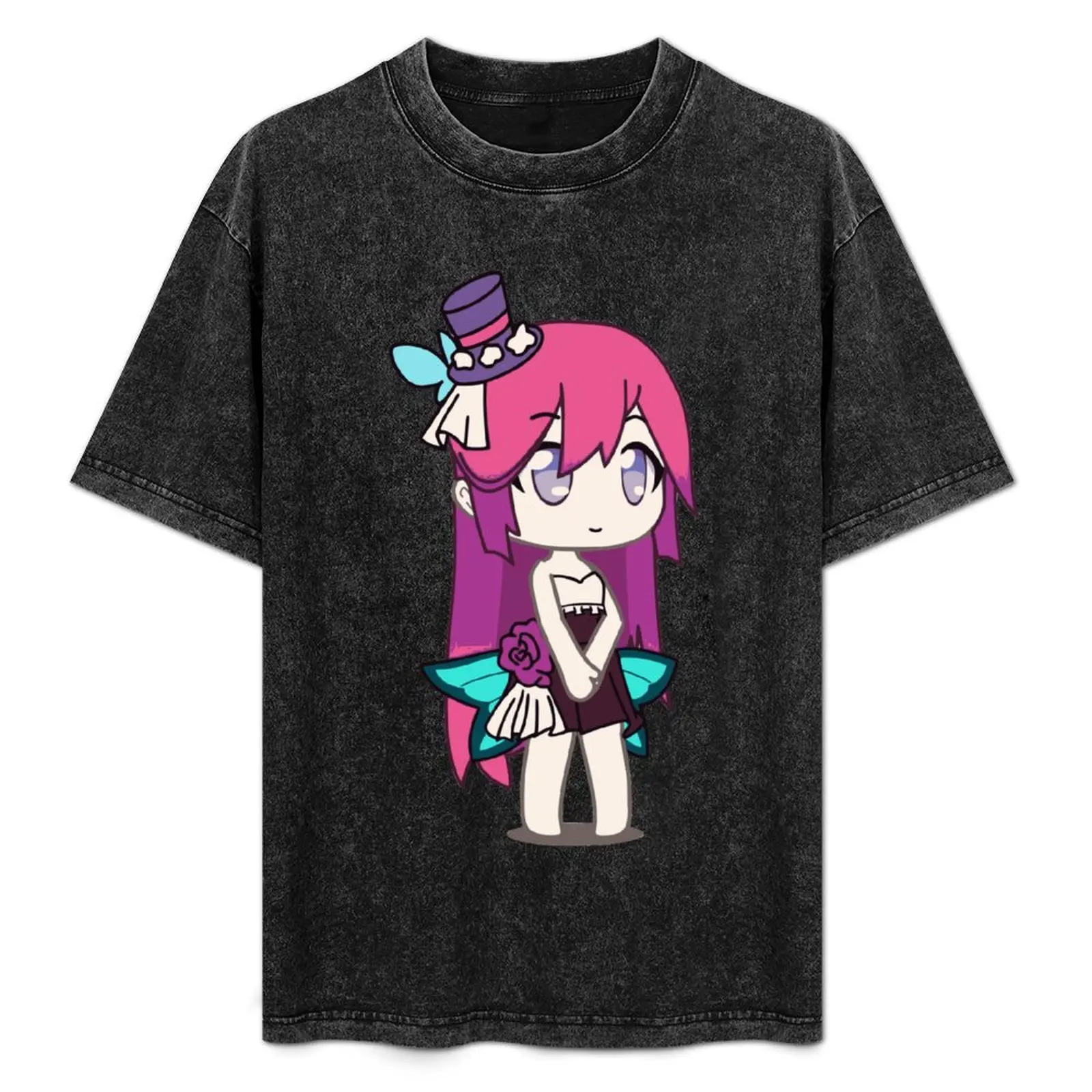 

Gacha Life Midori T-Shirt anime stuff man clothes animal prinfor boys oversizeds shirts men graphic