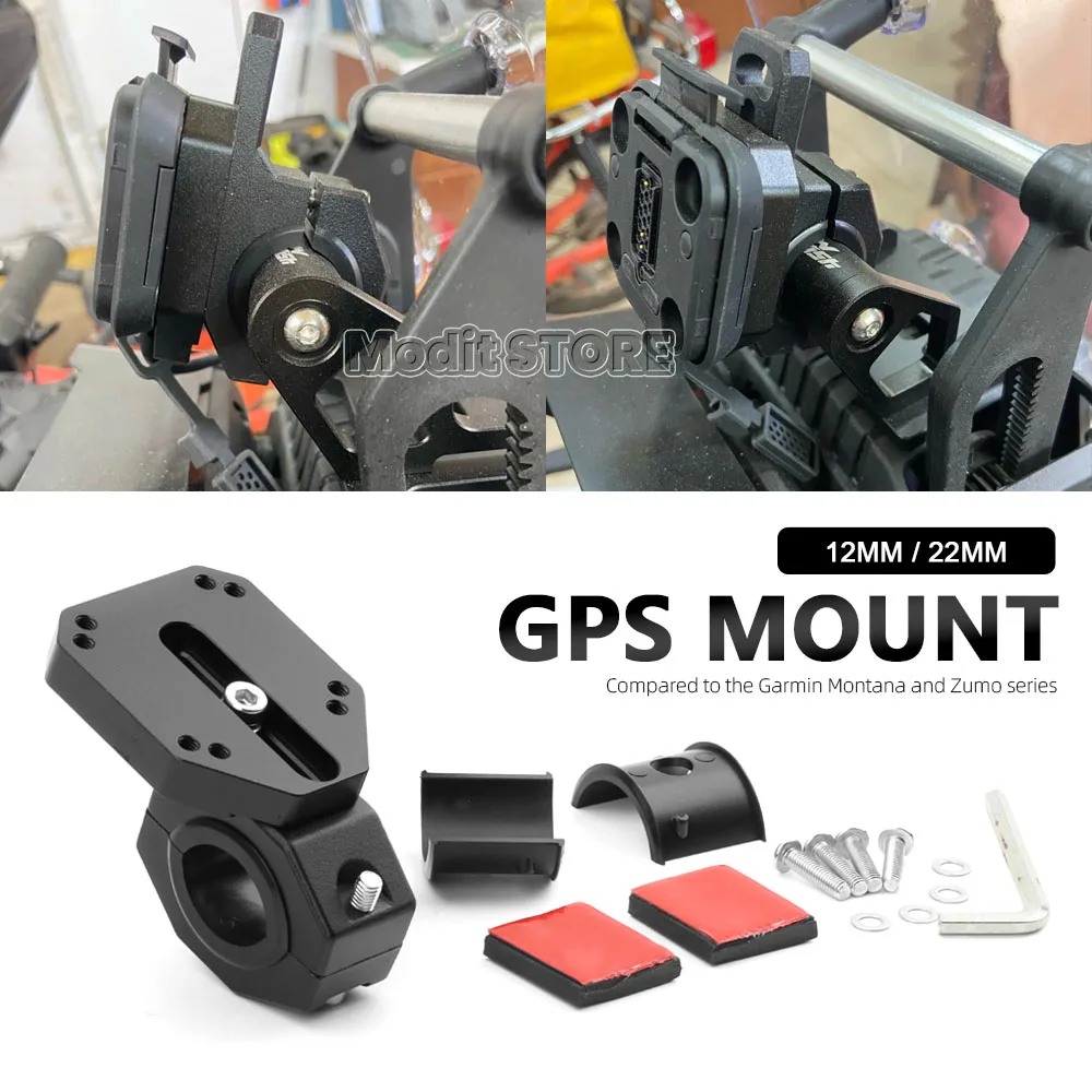 �y�Z�[�����z�V�����I�[�g�o�C���j�o�[�T�� GPS �z���_�[�}�E���g�i�r�Q�[�V�����u���P�b�g GSX-S1000GX NX400 CB500X 450MT Versys650 XL750 �t�B�b�g 12 �~�����[�g�� 22 �~�����[�g��