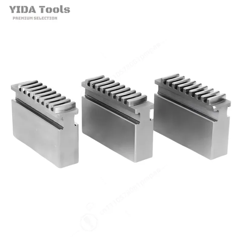 YIDA 250mm 3-Jaw Lathe Chuck Soft Jaws, Three Jaw Soft Claws for Lathe Machining