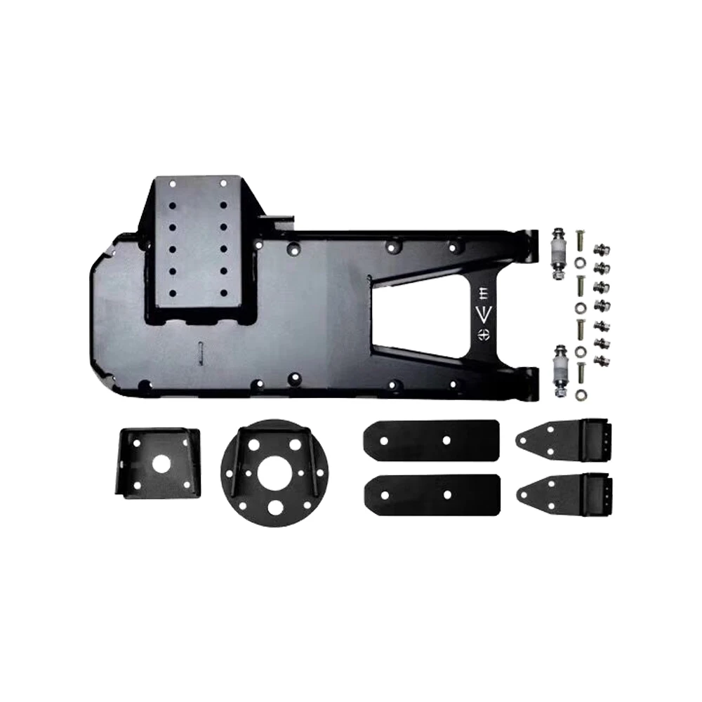 

JL1102 spare tire bracket 35-39 inch tires can be used for up and down movement and reinforcement For jeep wrangler JL LANTSUN