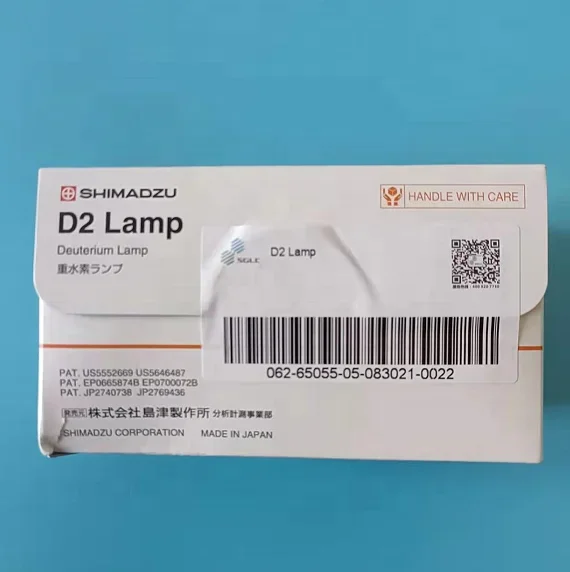 Nuevo espectrofotómetro UV Original UV-160, UV-1201, UV-1240, UV-BioMini, UV-1600 Shimadzu D2 lámpara de neutrerio 062-65055-05 L6380