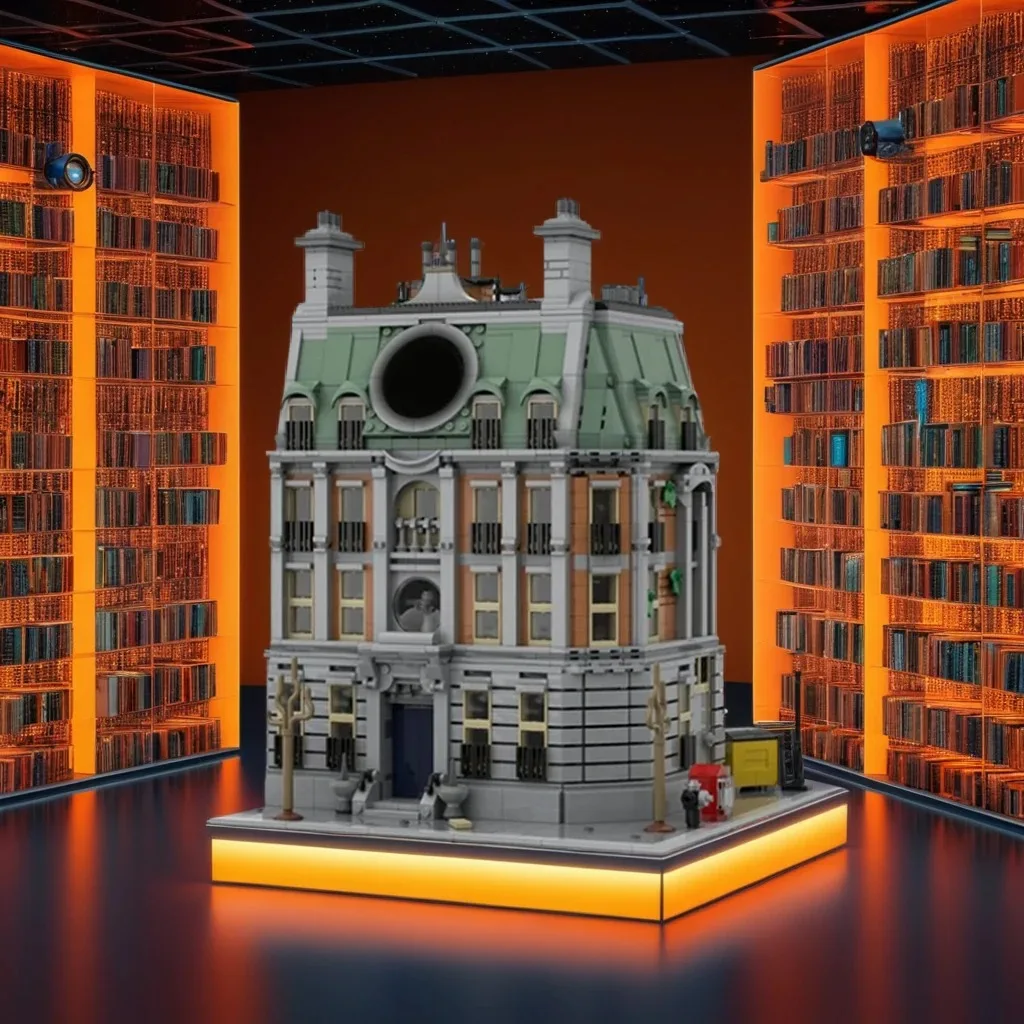 

2650PCS MOC Sanctum Sanctorum (Debranded) Mystical, Intricate & Adaptable DIY Model Building Blocks Birthday Toys Gift