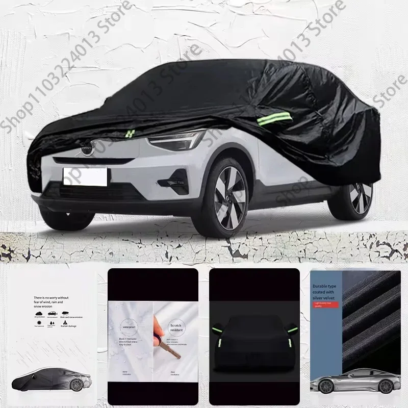 

For Volvo C40 all-weather outdoor fully covered with snow and UV protection waterproof Sun Shade Snow Rain Wind Resistant