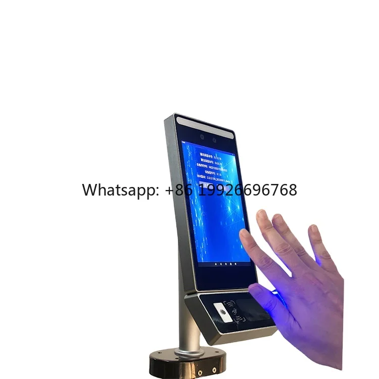 Face Recognition Time Attendance System With Palm Vein Scanner Access Control Terminal Palm Vein Recognition Device