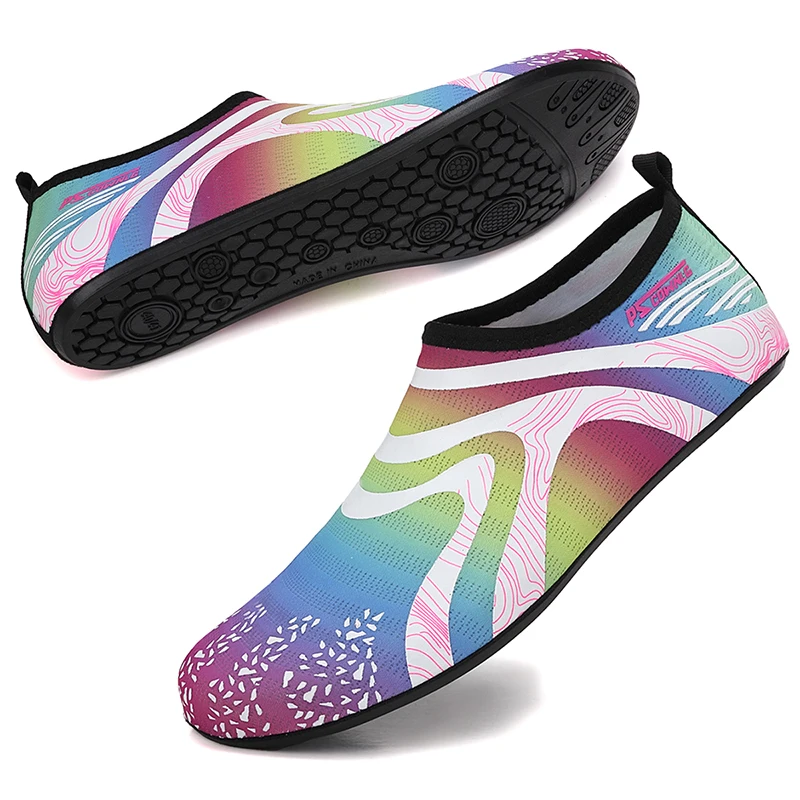 Wasser rutschfeste Sneaker Schuhe Schwimmen Tauchen Socken Sommer Watsocken Flache Schnorchel Fuß Schuhüberzug Seaside Sock Slipper