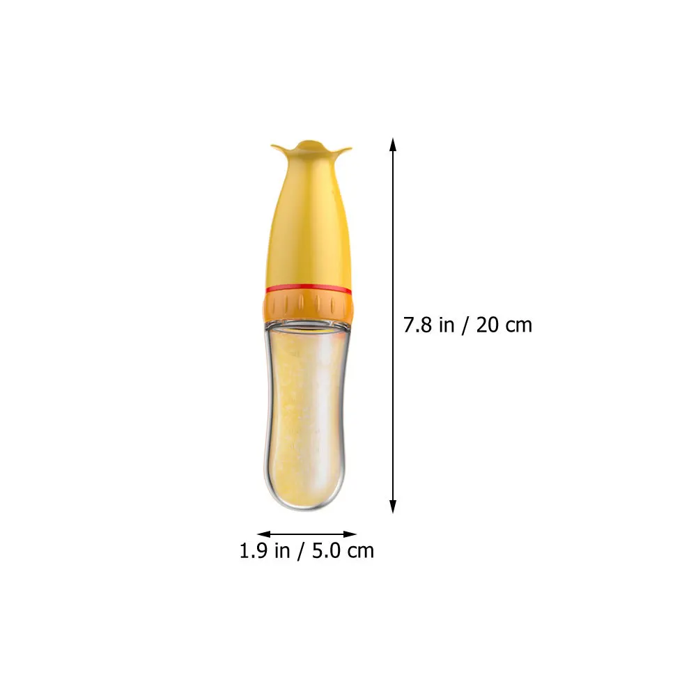 

3 шт., кормушки для детского питания, разные цвета, бутылочки с ложкой для рисовых хлопьев, бутылочка для кормления младенцев, мягкий силиконовый дозатор еды