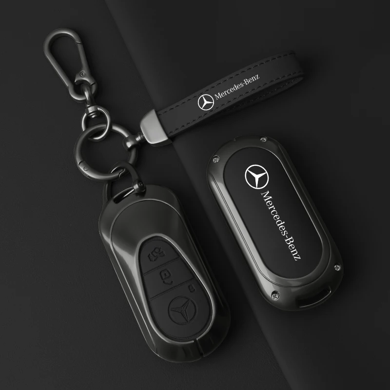 3 Bottons Car Remote Key Case Cover Shell Fob for Mercedes Benz C S Class W223 W206 S350 S400 S450 S500 C200 C260 Accessories