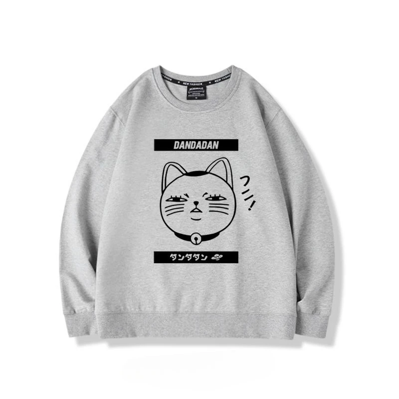 Anime Dandadan Character  Unisex O-Neck Top  Warm Comfortable Fashion Streetwear  Warm Comfortable Street Style Essential