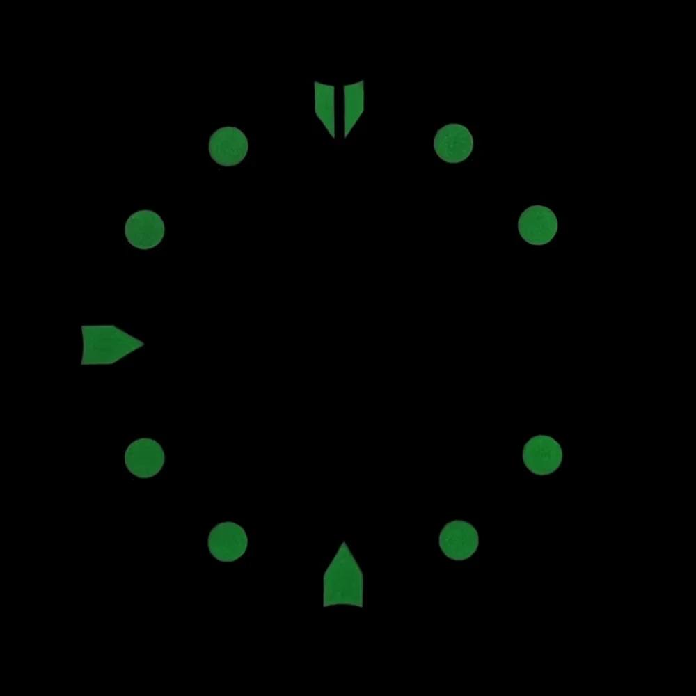 Red/Green/Blue/White Watch Dial Green luminous 28.5mm FIT NH35 NH36 Movement Watch accessories image 5