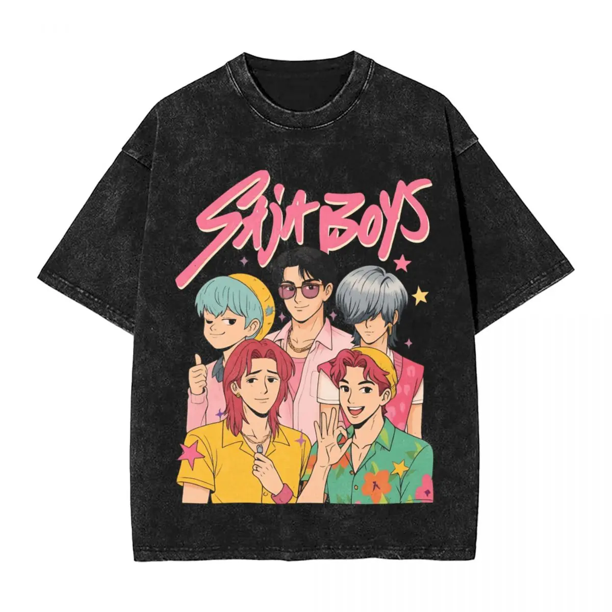 

Kpop Demon Hunter Saja Boys Jinu Abby Mystery Romance Baby T-Shirt Summer T-Shirts Casual Hip Hop Tshirt Men Short Sleeve Tops