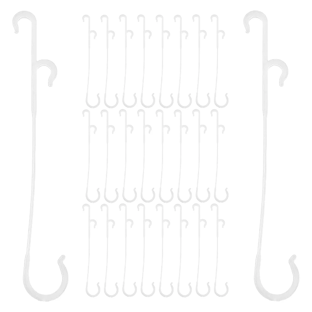 

Tomato Vegetable Stand Clip Plants Garden Clamp Transparent Plastic Grape Stems Clips