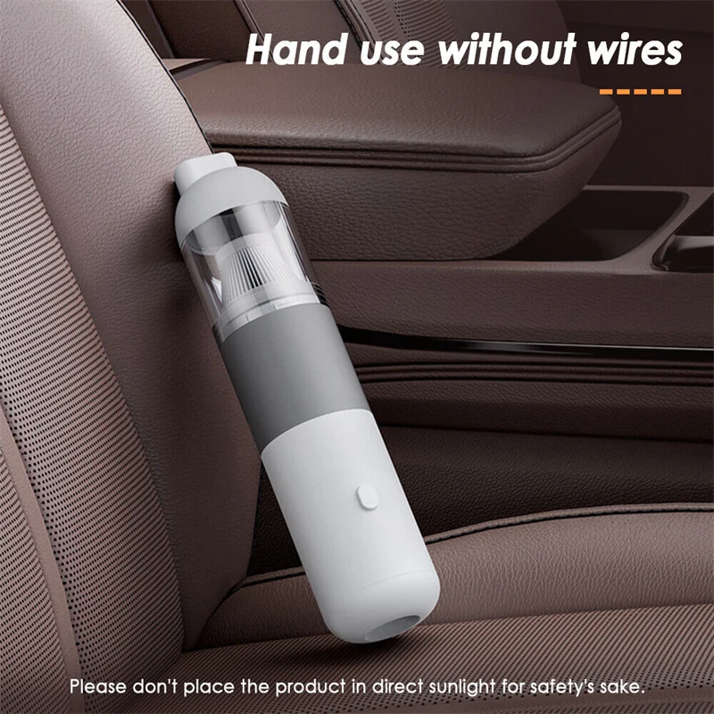 Handheld Cordless Vacuum Cleaner 20000pa Powerful Car Vacuum Cleaner Multipurpose Portable For Home/Travel Cleaning Dustbuster