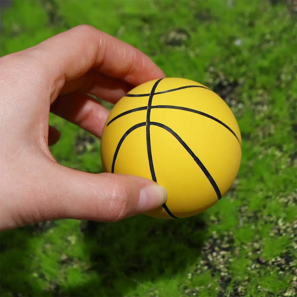 Lustiges Spielzeug, buntes Spielzeug für Kinder, elastisch, für Erwachsene, 6 cm, Hüpfbälle, springende Bälle, Mini-Basketbälle, Anti-Angst