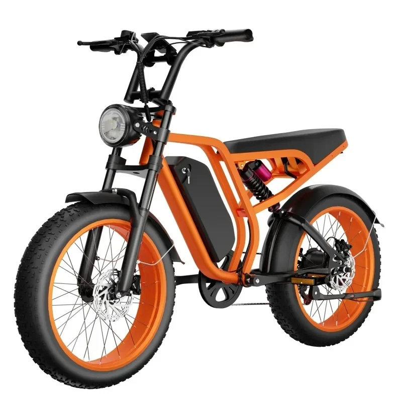 Electric bike 1500W Motor 52V 20AH Battery E-bike Hydraulic Brake Cross-Country Motorcycle 20*4.0 tire Mountain electric Bicycle image 3