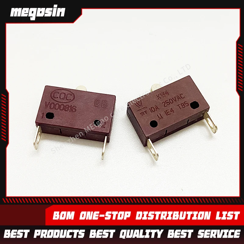 1pcs KW4 Electric Hair dryer cold and hot air switch Cold and hot air constant temperature electric hair dryer button switch 10A