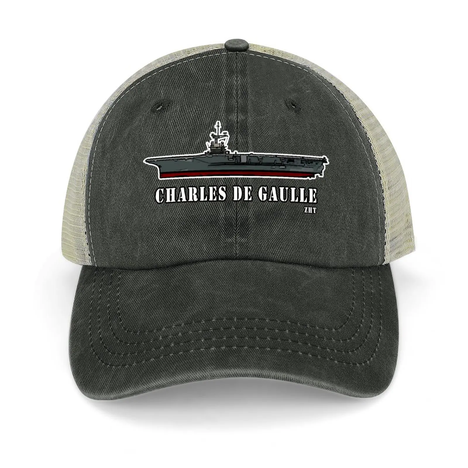 

Charles de Gaulle aircraft carrier Baseball Cap luxury caps sailor cap for men Anime Hat Hats Man Women's