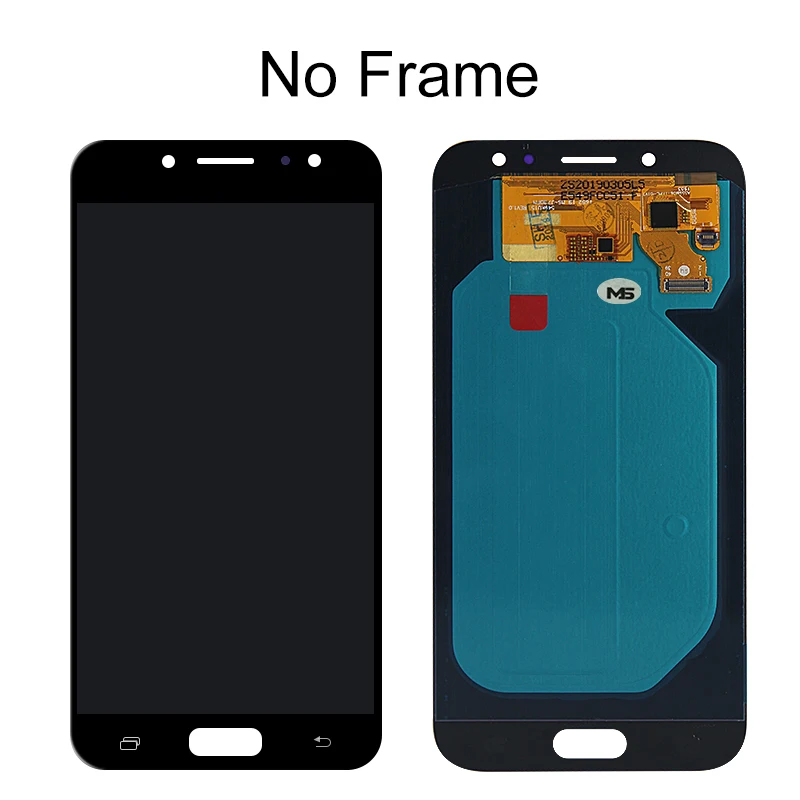 SUPER AMOLED 5.5 \'\'dla Samsung Galaxy J730 wyświetlacz LCD J730F ekran dotykowy Digitizer dla SM-J730F J7 Pro 2017 części zamienne