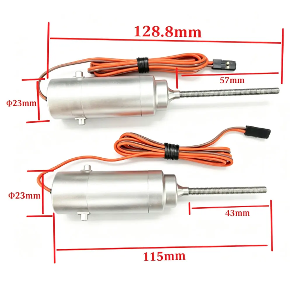 JP Reduction Gear Electric Cylinder T Shaft Linear Actuator For RC Fixed Wing Aircraft Retractable Landing Gear Upgrade