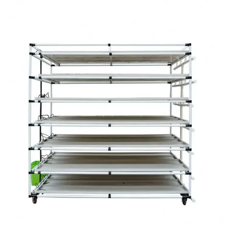 

Plastic Growing System PVC Pipe Water Tray Fodder Machine Hydroponic Sprouting Equipment Grass Planting Machine for Agriculture