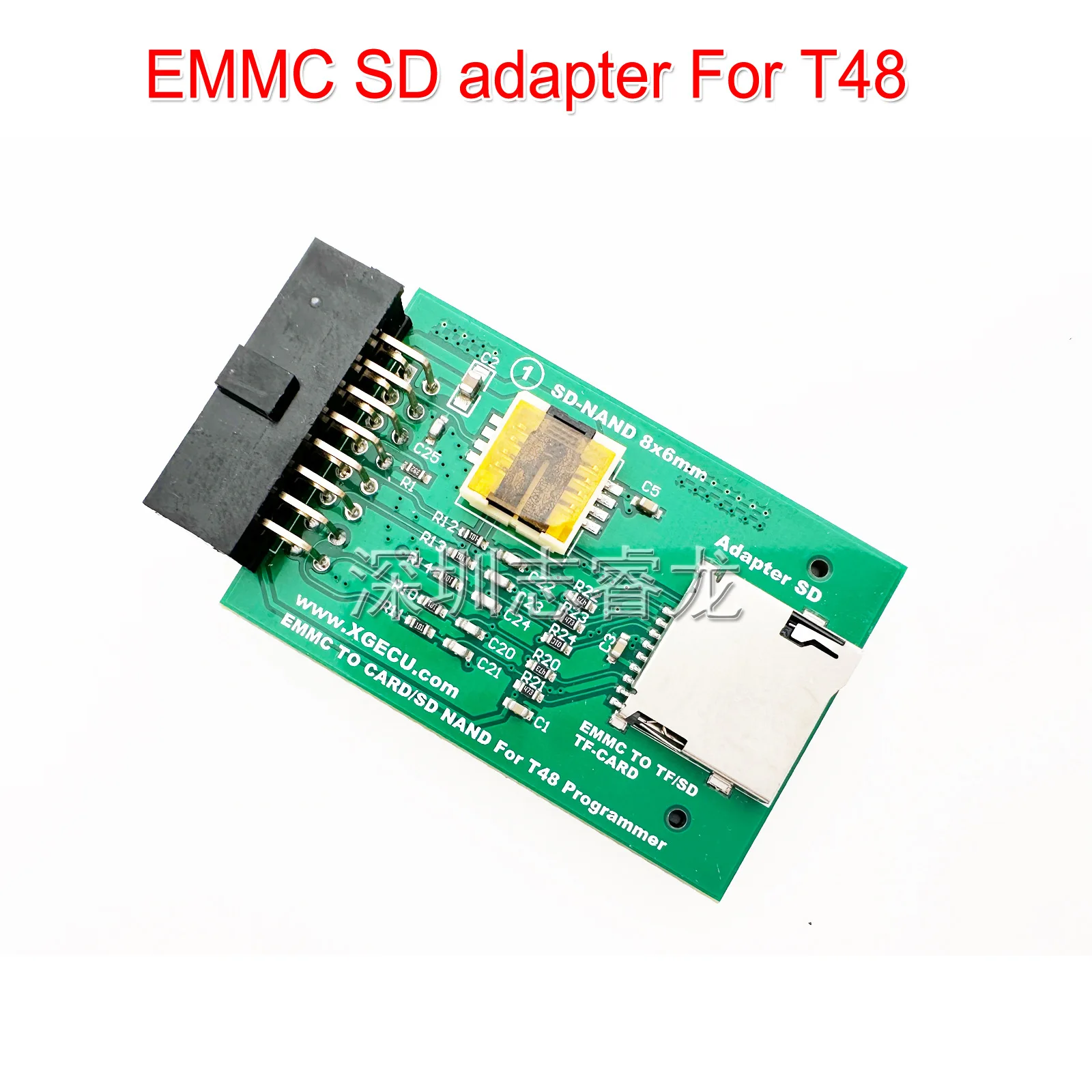 XGecu T48 dedicated adapter EMMC SD read and write SD/TF card EMMC NAND chip