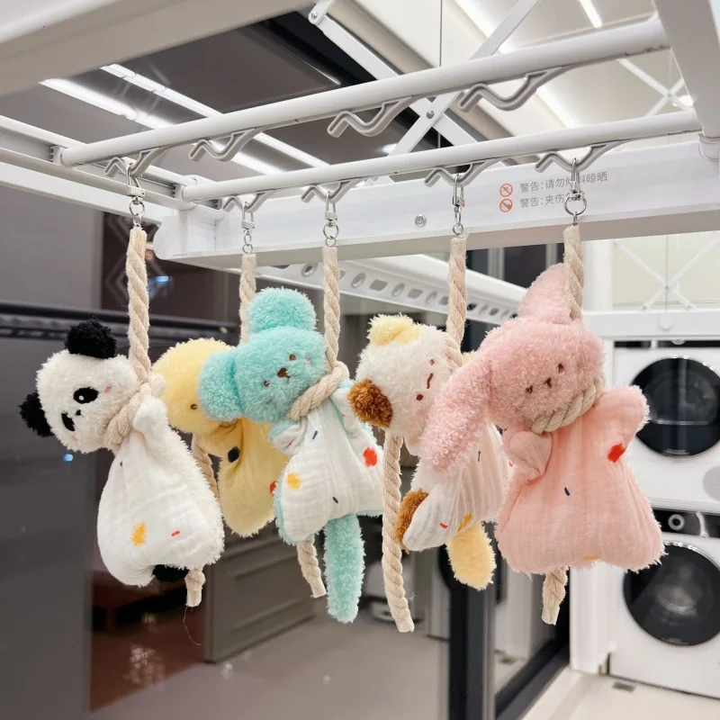 

Новая милая исцеляющая успокаивающая сумка-погремушка с мягкой и успокаивающей куклой, подвеска в виде мультяшной куклы для пар и друзей в качестве праздничных подарков