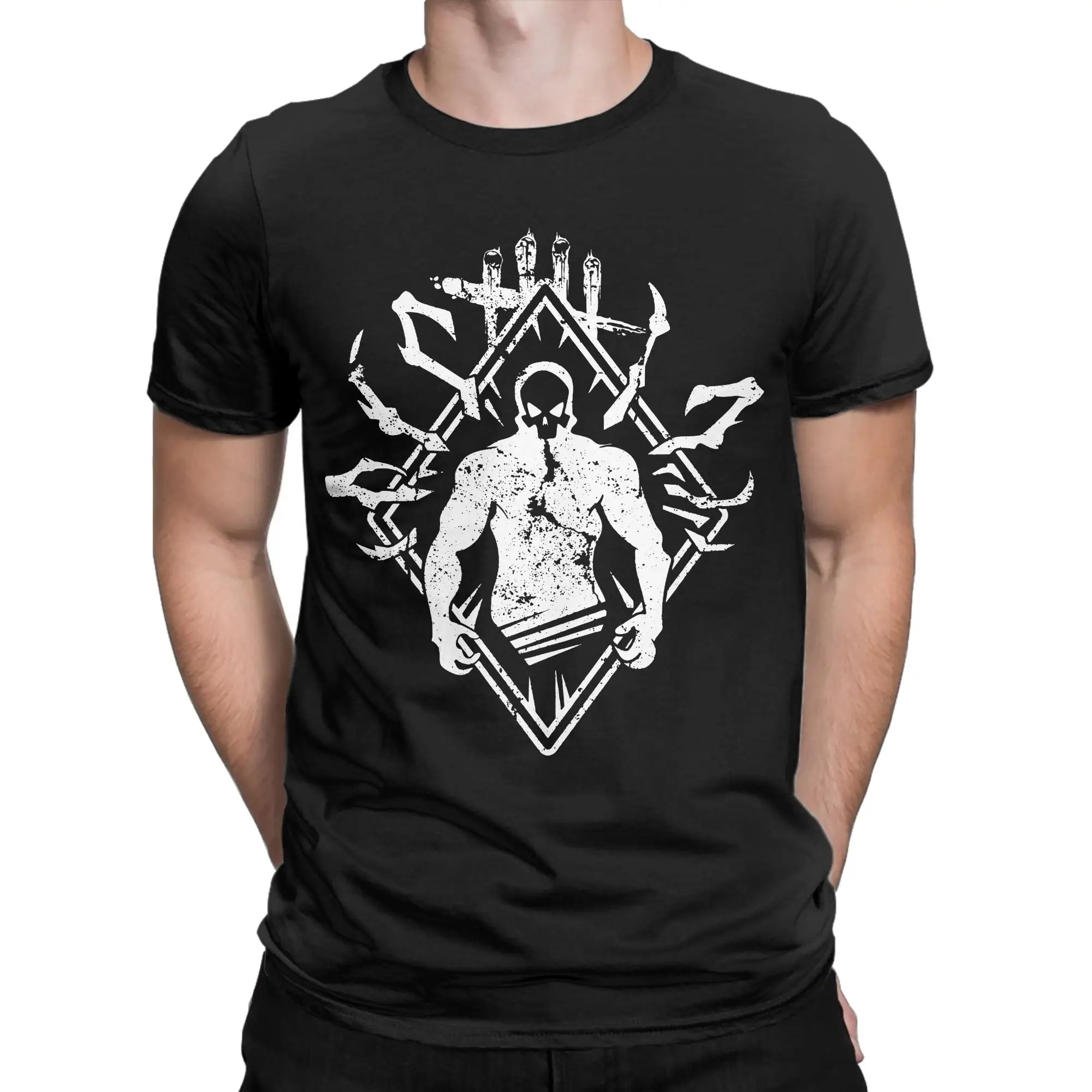 Gatekeeper T Shirts Deads by Daylights Horror Killers Game Dbd 100% Cotton Clothes Amazing Short Sleeve Round Collar Tees
