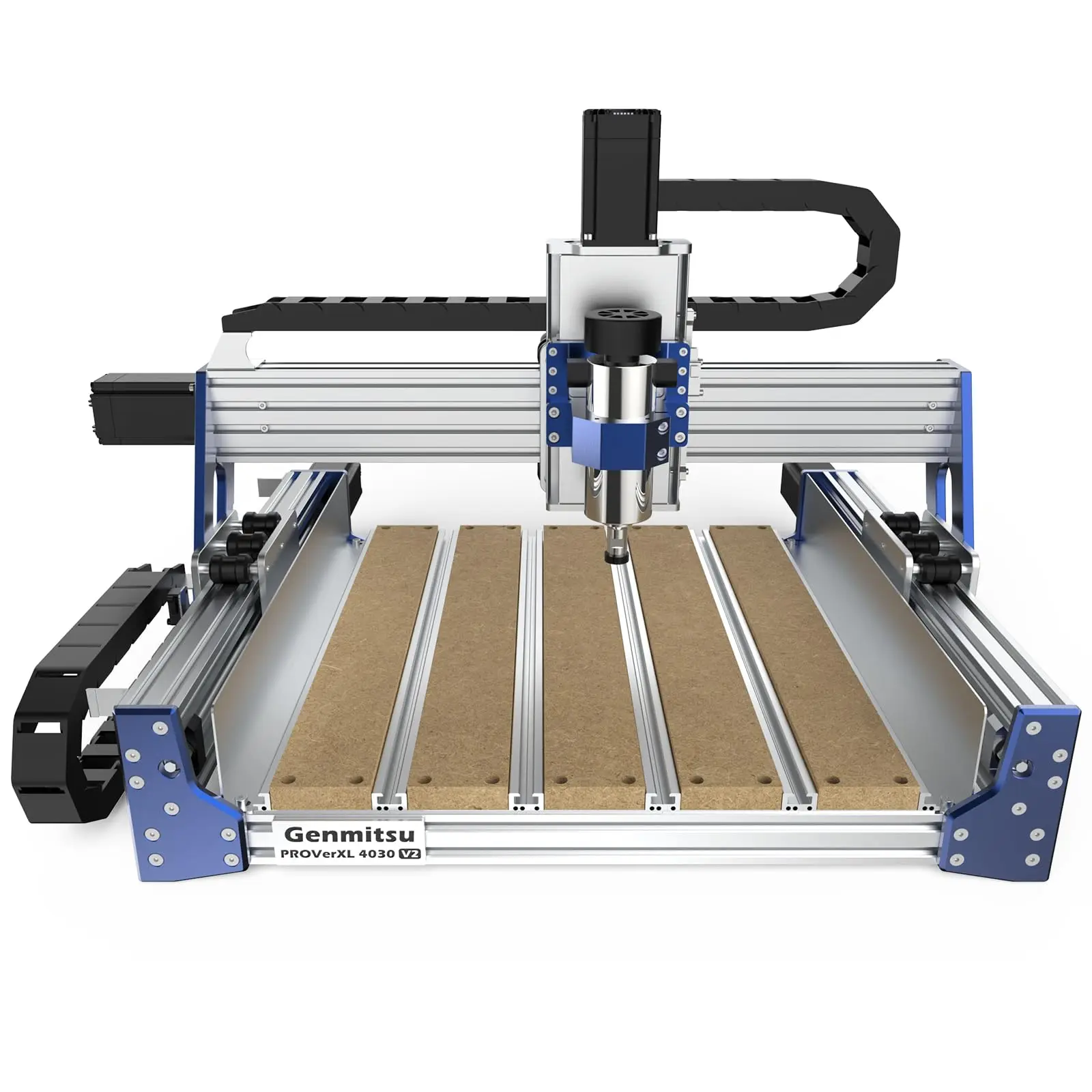 Genmitsu CNC Router Machine PROVerXL 4030 V2, Fast Speed for Wood Metal Acrylic PCB MDF, Upgrade 3 Axis Engraving Machine