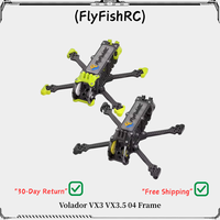 FlyFishRC Volador VX3 VX35 O4 FPV Frame 3 Inch 35mm Compatible DJI O4 Air Unit for Freestyle Racing Drone Quadcopter Kit
