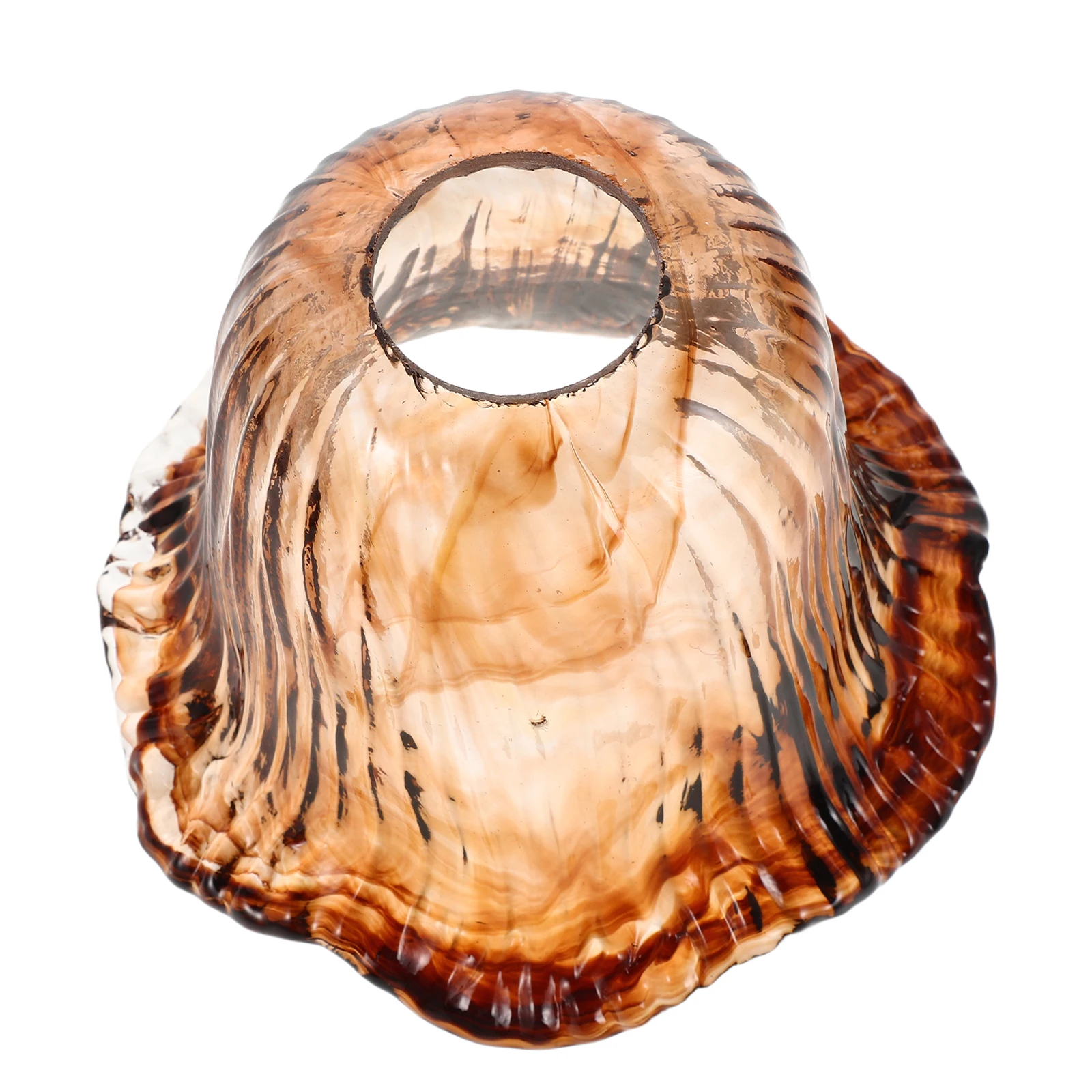 

Glass Lamp Shade 42Mm Fitter Opening Replacement Vintage Pendant Light Fixture Cover for Living Room Bedroom Bar Cafe Decor