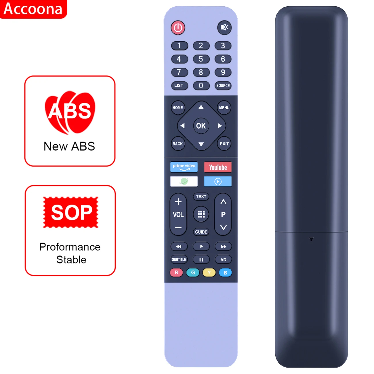 

Remote control for RCA SmarTVirtuoso AE0201650 RNSMU6540 Virtuoso RNSMU7040 TV