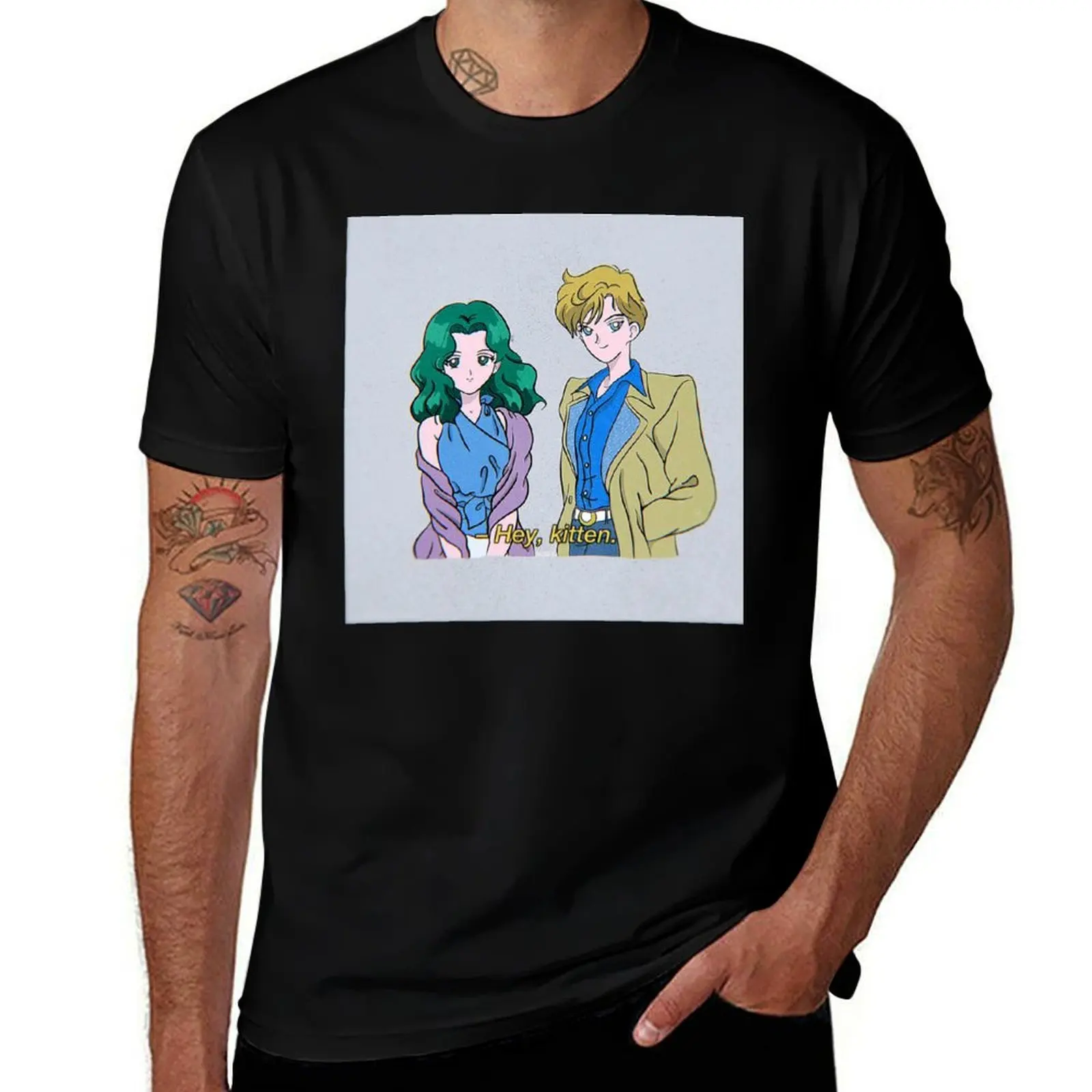 Michiru and Haruka T-Shirt Lightweight Hiking T-Shirt