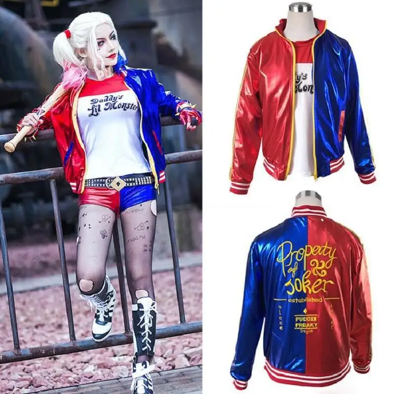 

Suicide Squad Clown Girl Harley Quinn Suicide Squad Adult Children Halloween Cosplay Costume