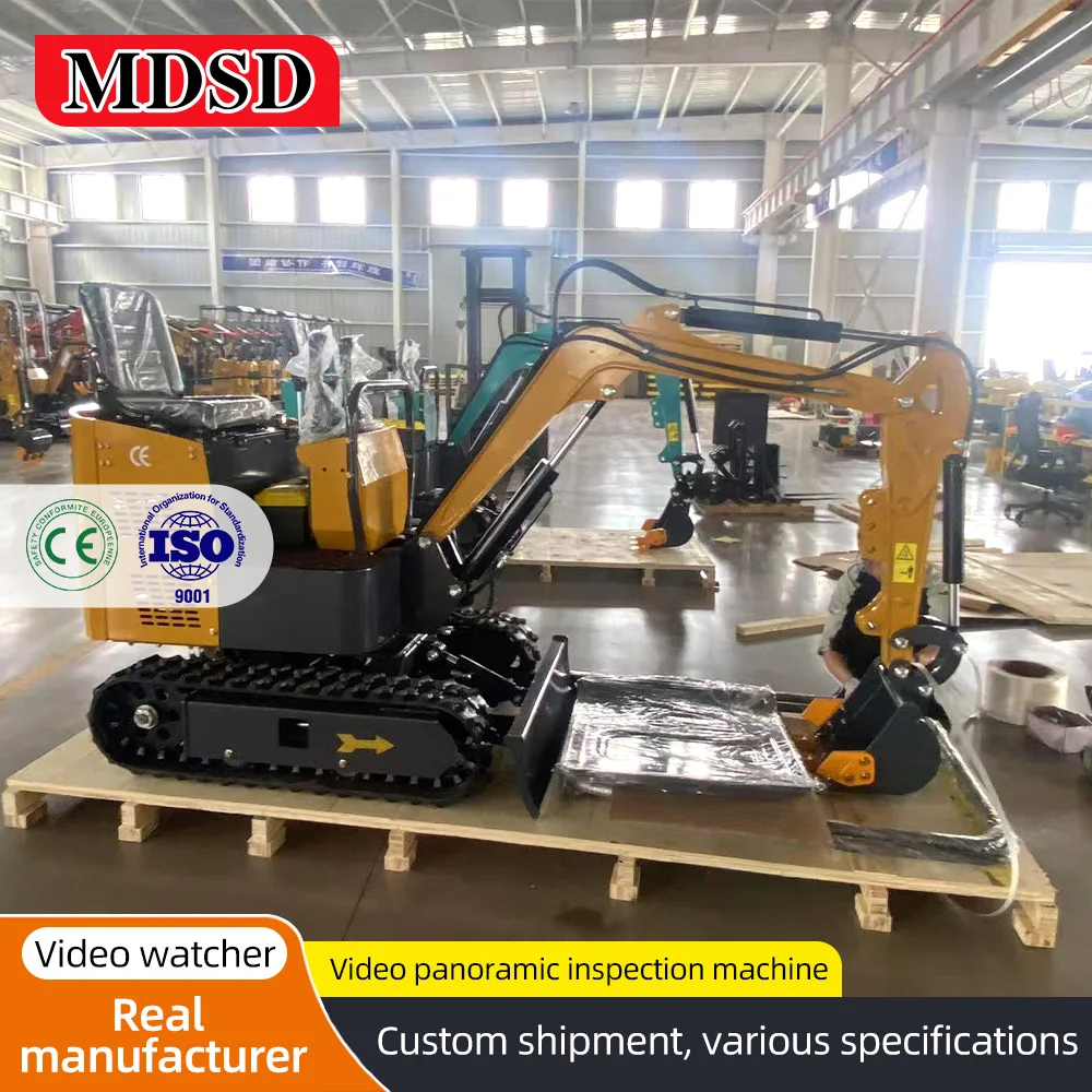Free Shipping Crawler Mini Excavator Agricultural Houdiesel Excavator Easy Operation EPA EURO 5 Engine Multi-Purpose Excavator