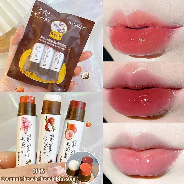 Baume Hydratant Coloré Longue Durée, Rose Claire, Thé Noir, Rouge à Lèvres, Apprêt, Nude, Maquillage Mignon, Vache, Gelée Teintée, Brcorporelle, Soin Jules