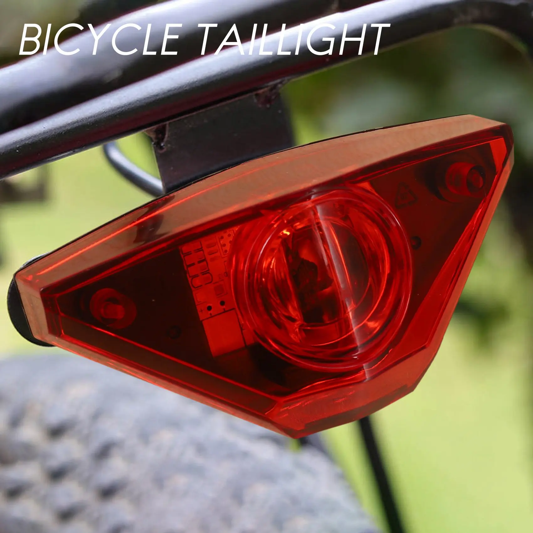 【تصقيد الأخير!】Ebike الفرامل الضوء الخلفي دراجة كهربائية الذيل ضوء DC6V 12V 24V 36V 48V 60V LED Ebike ضوء دراجة كهربائية مصباح